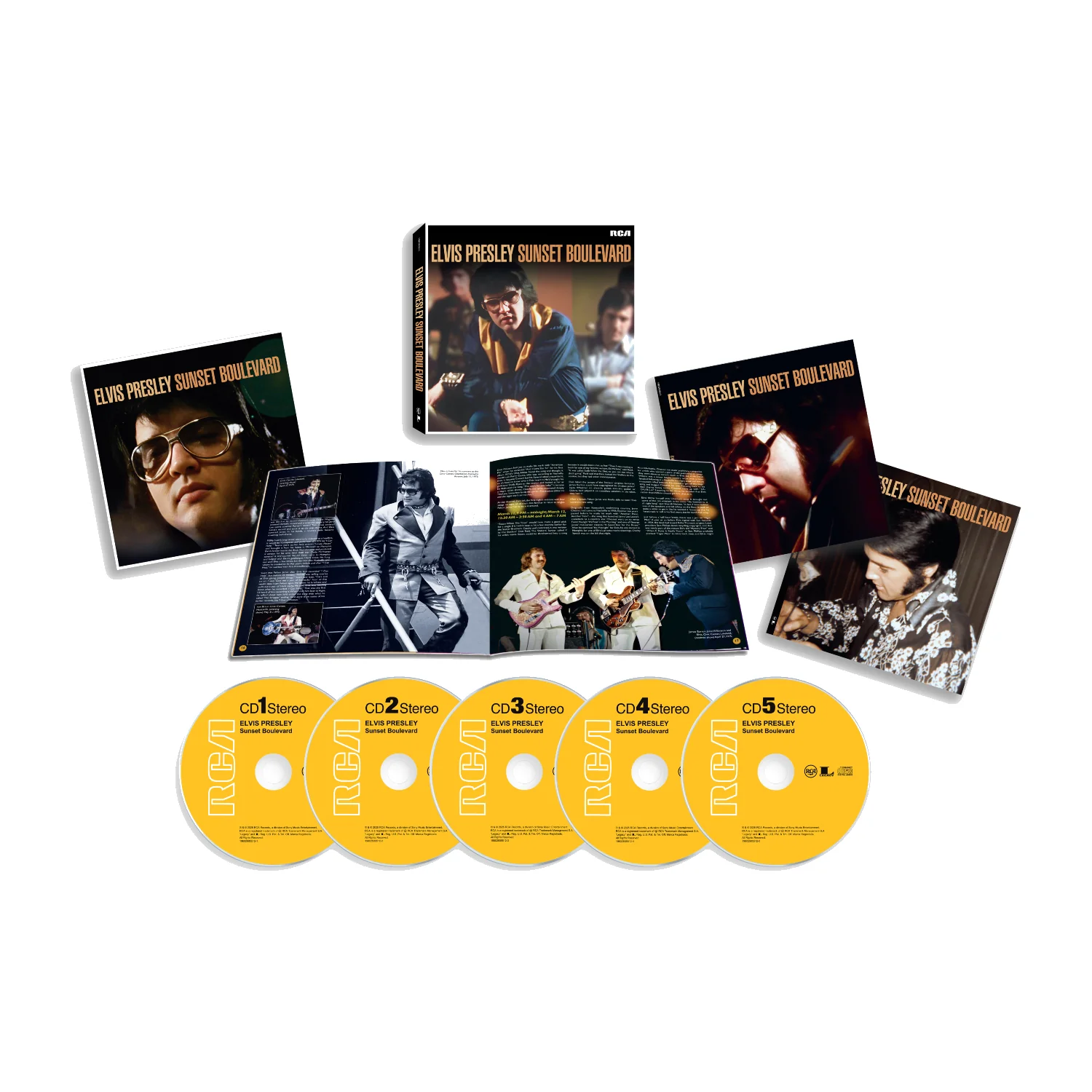 Elvis Presley - Sunset Boulevard 5CD Boxset